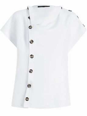 Zion Top in Off White SweatAbsorbentLining